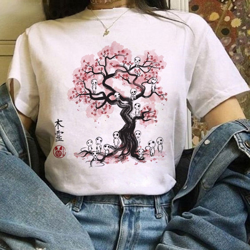 Studio Ghibli Tree Climb - T-Shirt