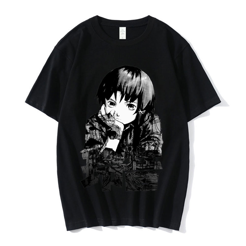 Anime Serial Experiments Lain Artwork Tee | Koji