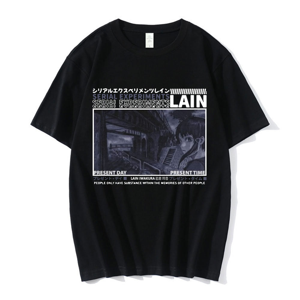 Serial Experiments Lain - "In The Present" T-Shirt