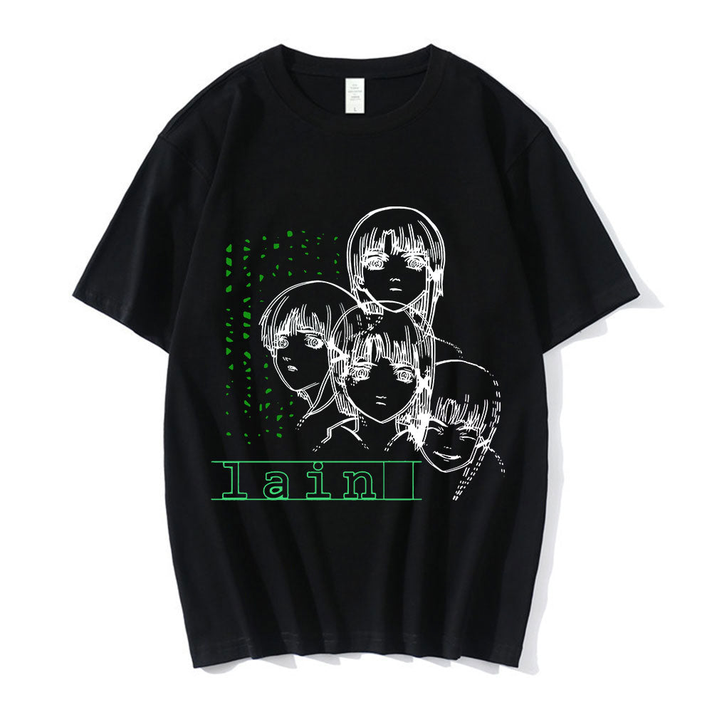Serial Experiments Lain - Glitched T-Shirt