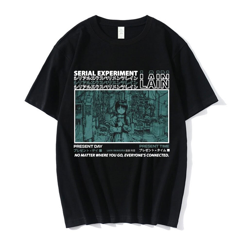 Serial Experiments Lain - Connected T-Shirt | Koji