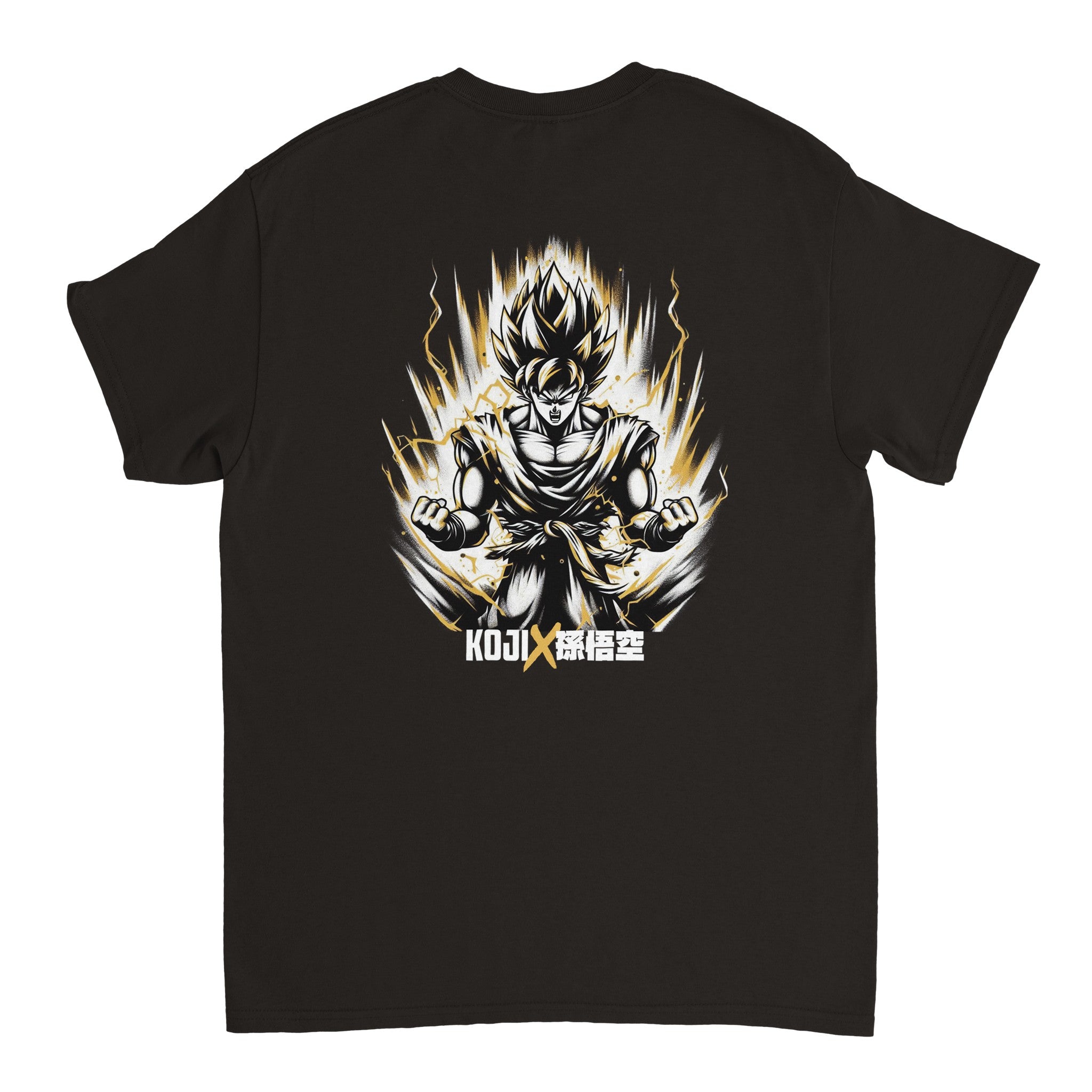 Koji x Dragonball - Saiyan Goku T-shirt