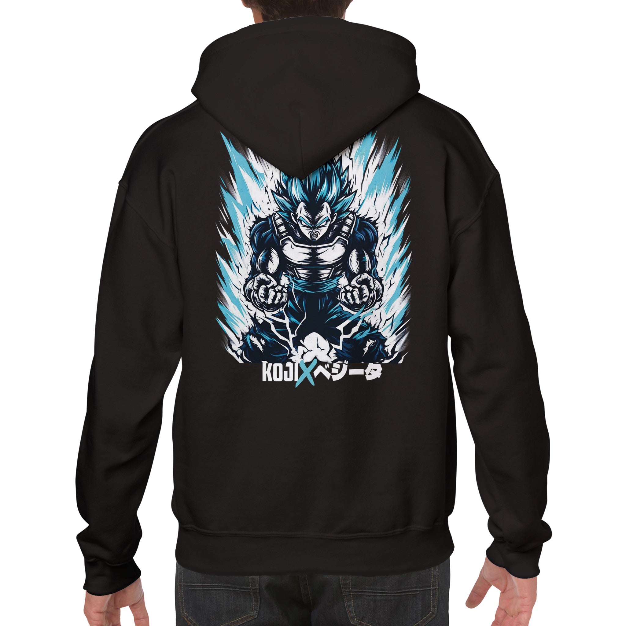 Koji x Dragonball - Saiyan Vegeta Hoodie