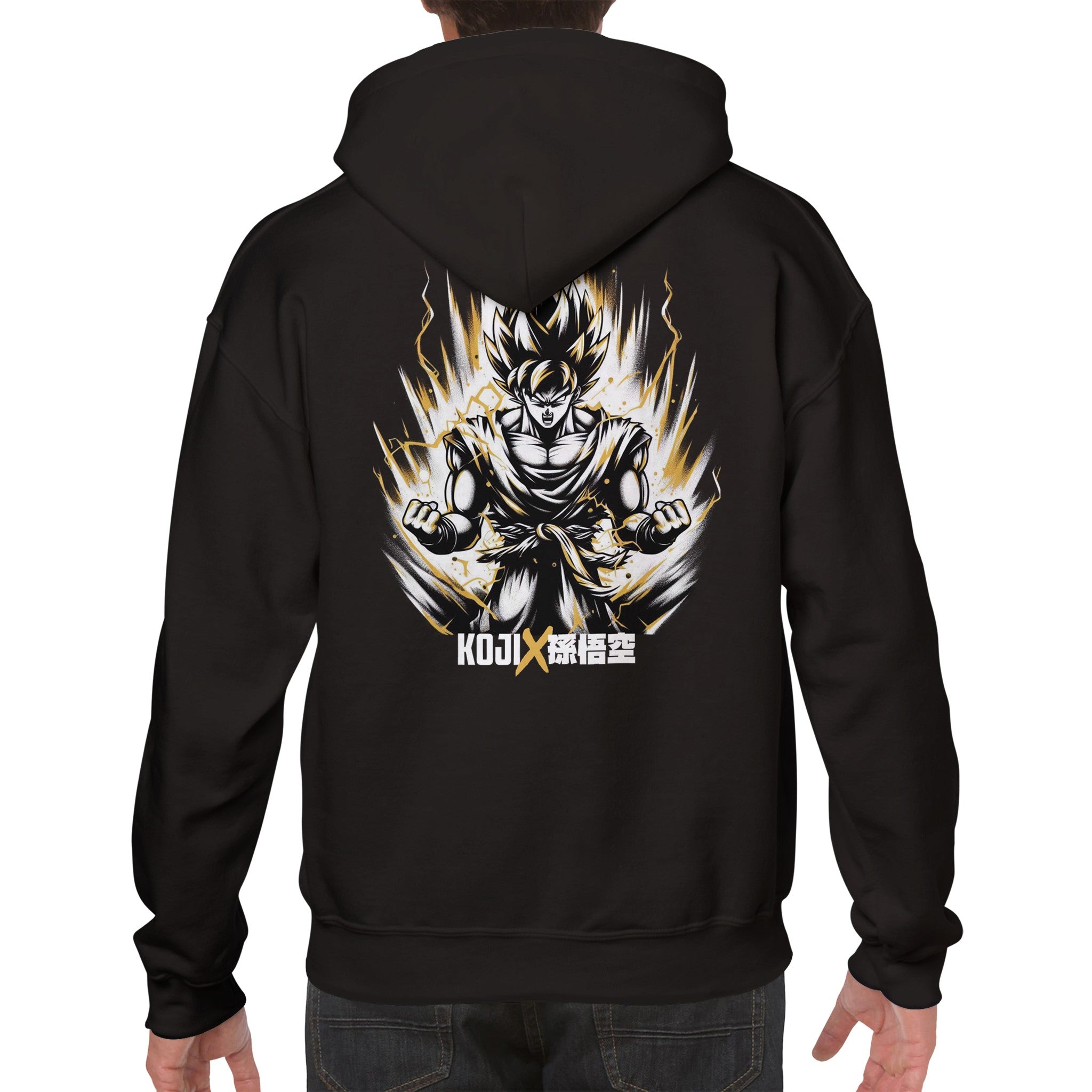 Koji x Dragonball - Saiyan Goku Hoodie