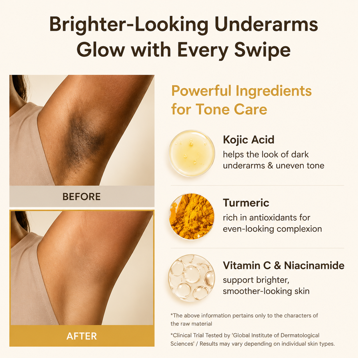 Brightening Deodorant Stick