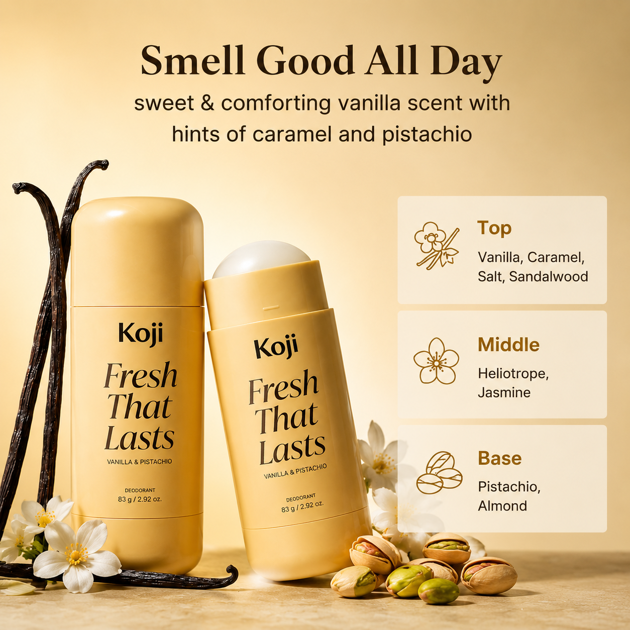 Brightening Deodorant Stick
