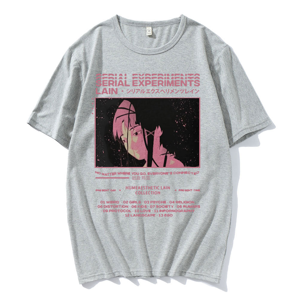 Serial Experiments Lain - Aesthetics Oversized T-Shirt