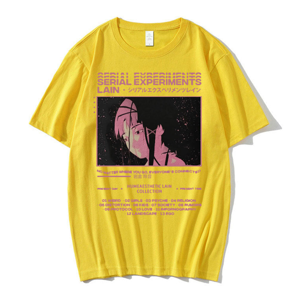 Serial Experiments Lain - Aesthetics Oversized T-Shirt