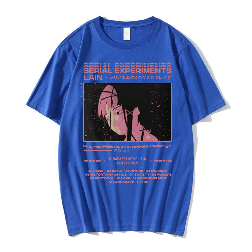 Serial Experiments Lain - Aesthetics Oversized T-Shirt