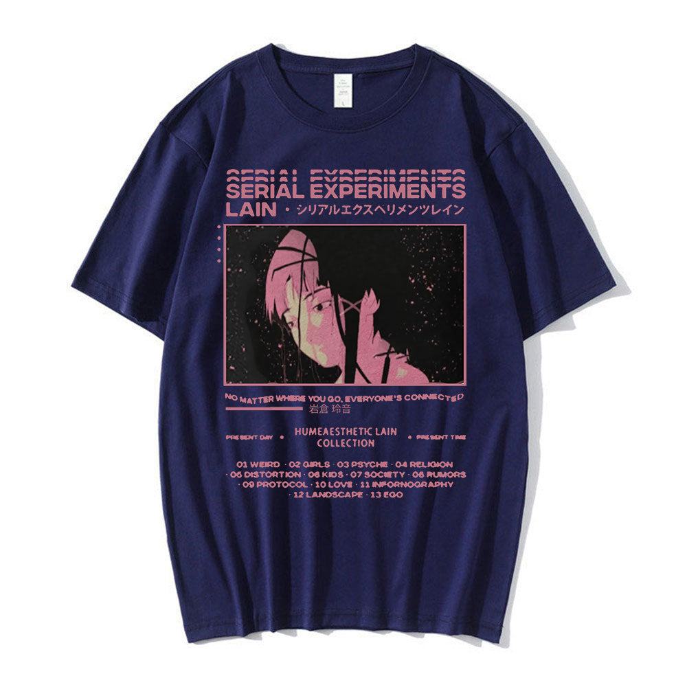 Serial Experiments Lain - Aesthetics Oversized T-Shirt