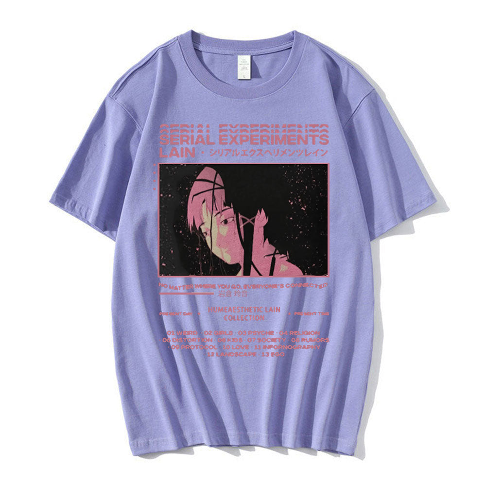 Serial Experiments Lain - Aesthetics Oversized T-Shirt