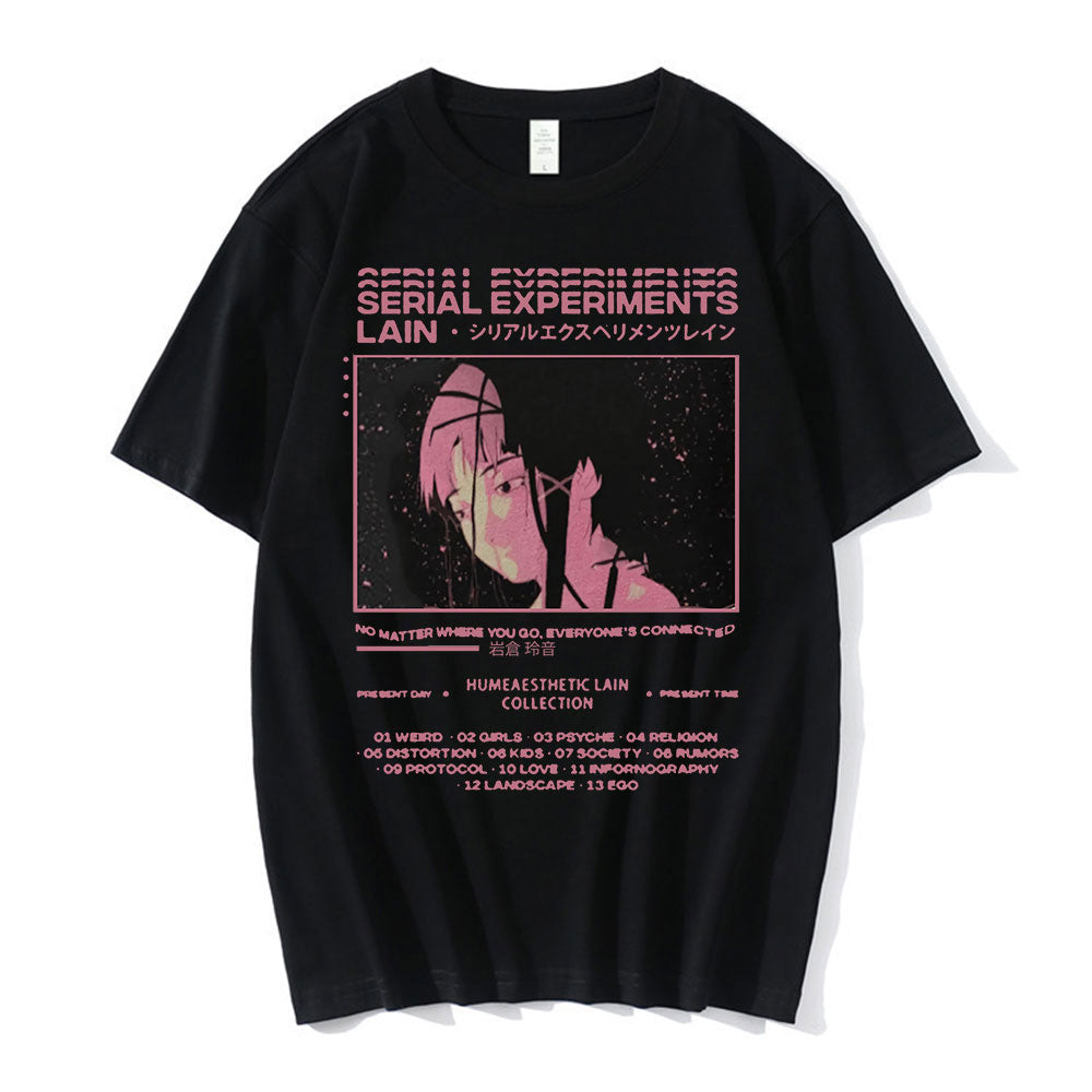 Serial Experiments Lain - Aesthetics Oversized T-Shirt