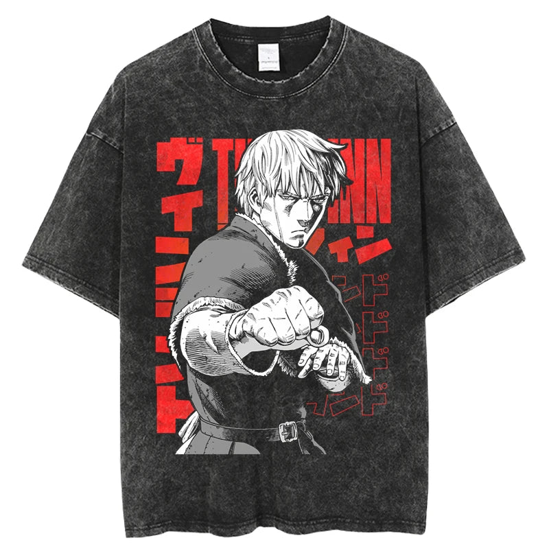 Thorfinn No Enemies - Vintage T-Shirt