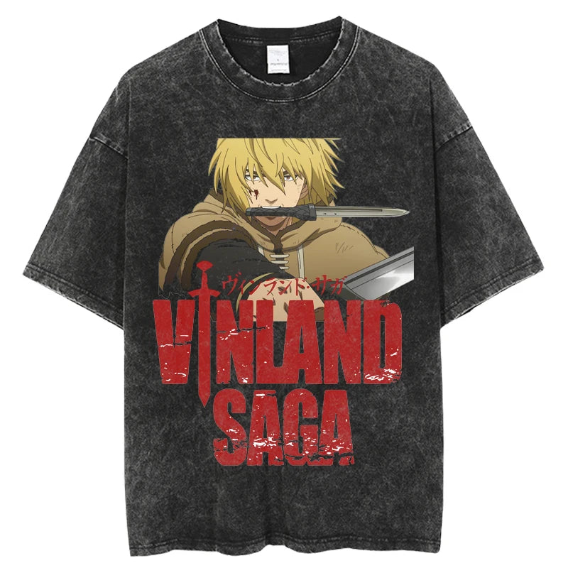 Thorfinn No Enemies - Vintage T-Shirt