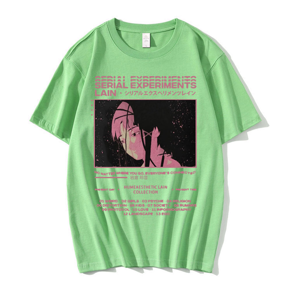 Serial Experiments Lain - Aesthetics Oversized T-Shirt