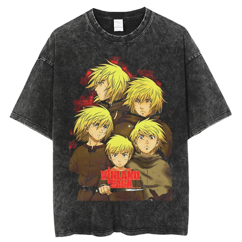 Thorfinn No Enemies - Vintage T-Shirt