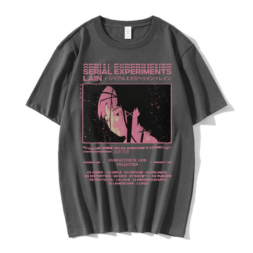 Serial Experiments Lain - Aesthetics Oversized T-Shirt