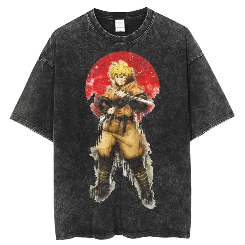 Thorfinn No Enemies - Vintage T-Shirt