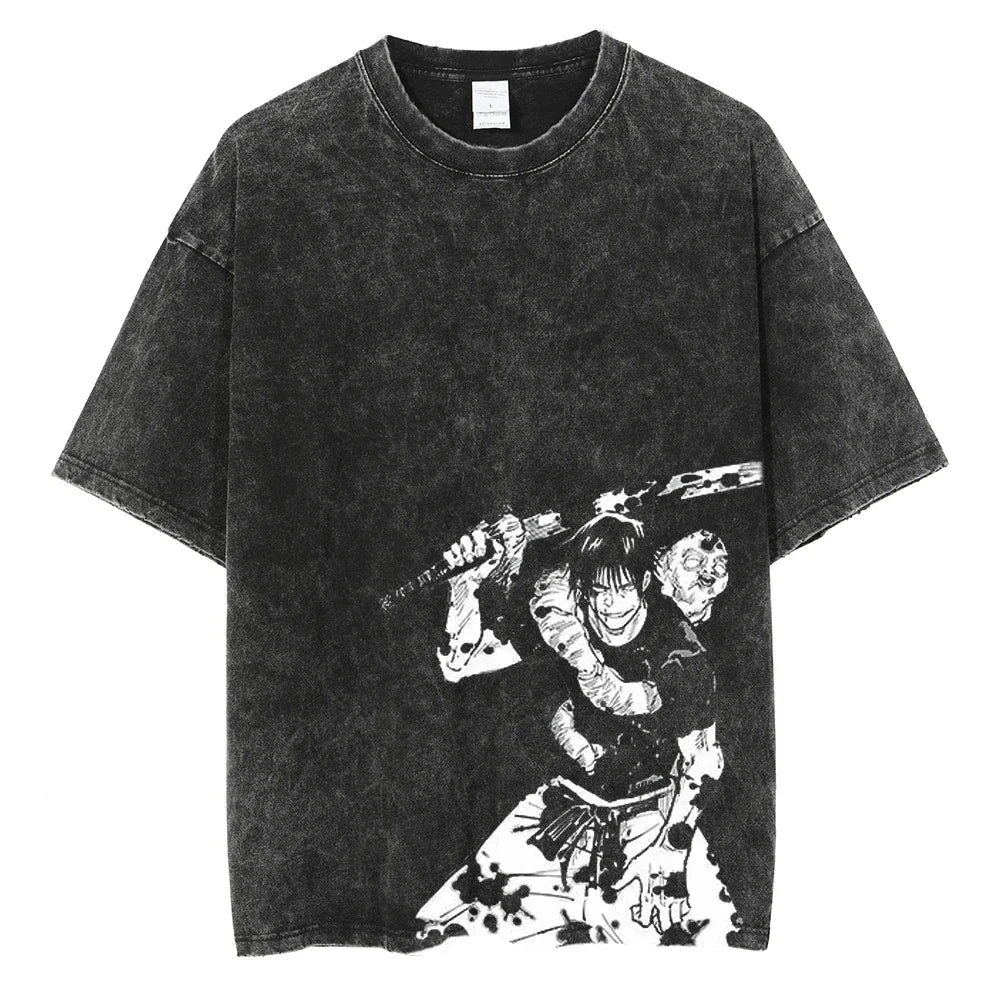 Toji Fushiguro "Swordsman" - Vintage T-Shirt