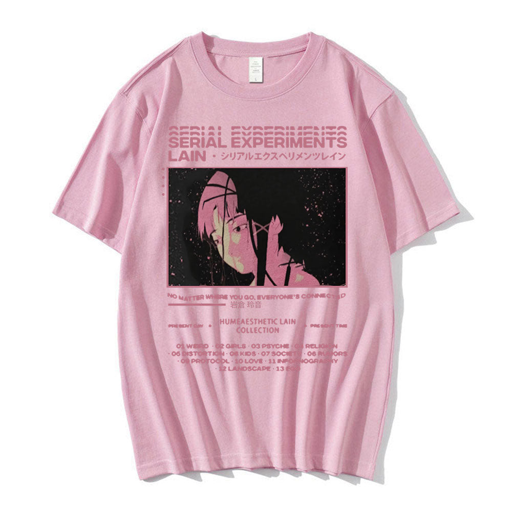 Serial Experiments Lain - Aesthetics Oversized T-Shirt