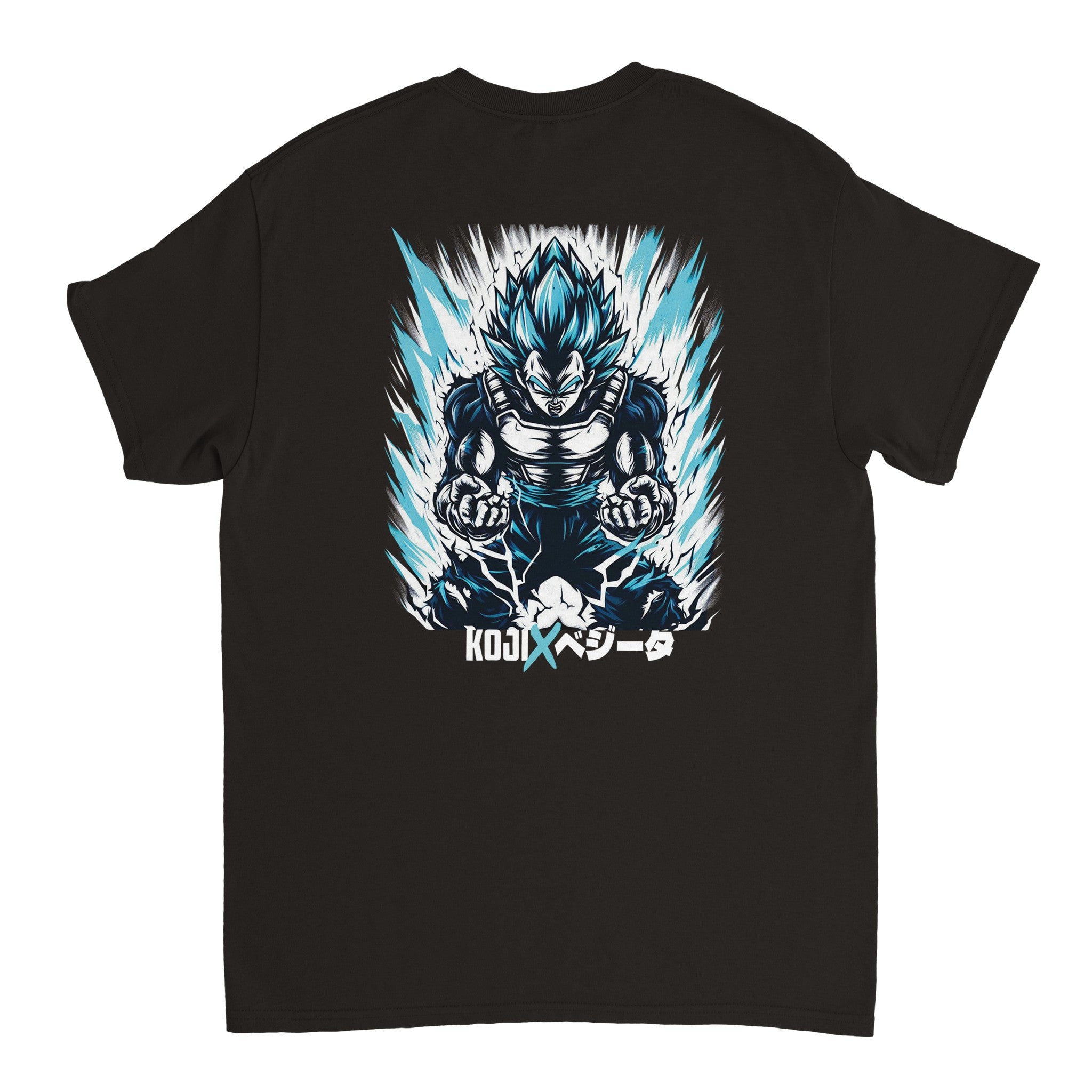 Koji x Dragonball - Saiyan Vegeta T-shirt