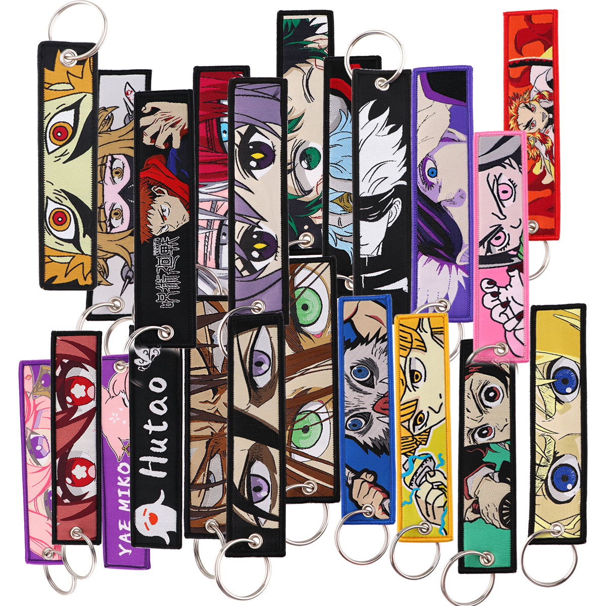 Jujutsu Kaisen - Gojo Black and White Keychain