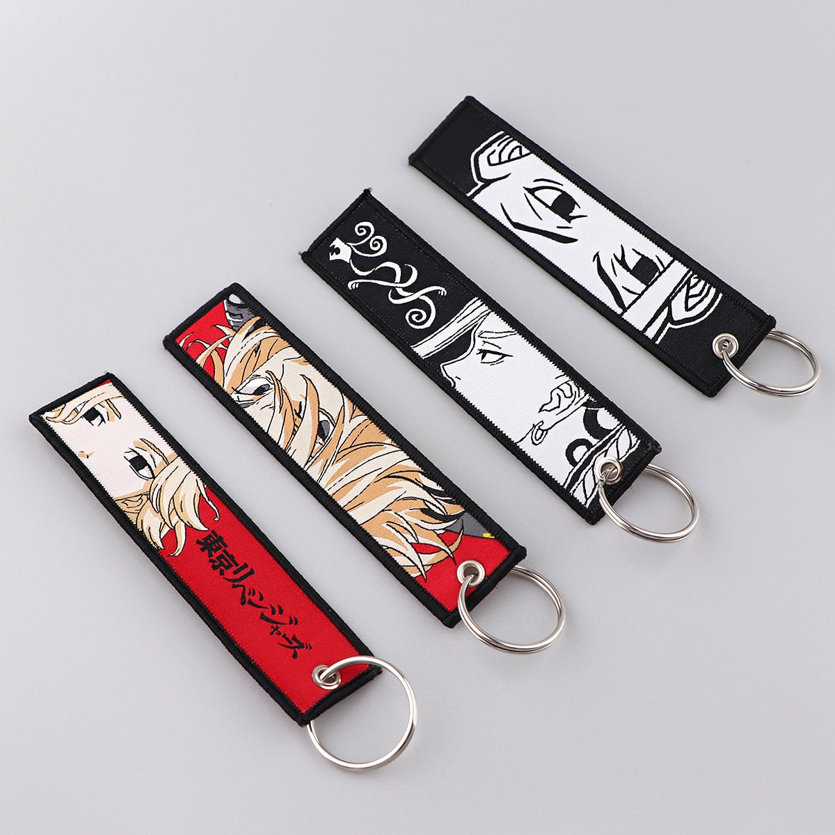 Demon Slayer - Rengoku Black and White Keychain