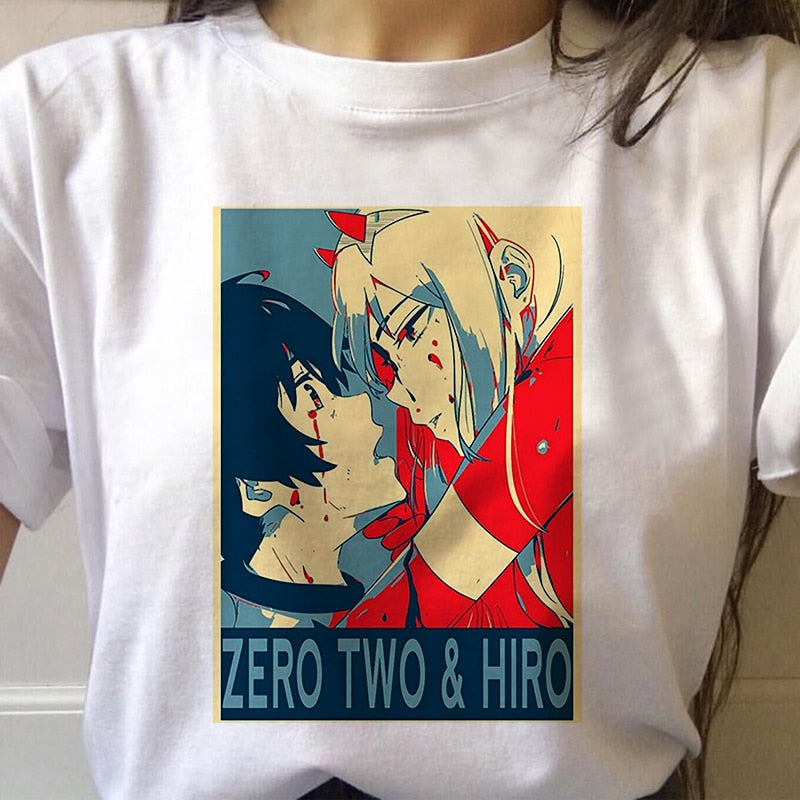 DARLING in the FRANXX Zero Two & Hiro T-Shirt