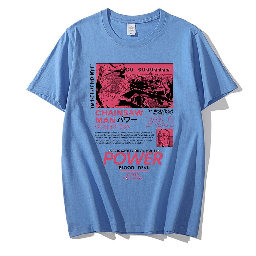 Chainsaw Man Power Style T-Shirt