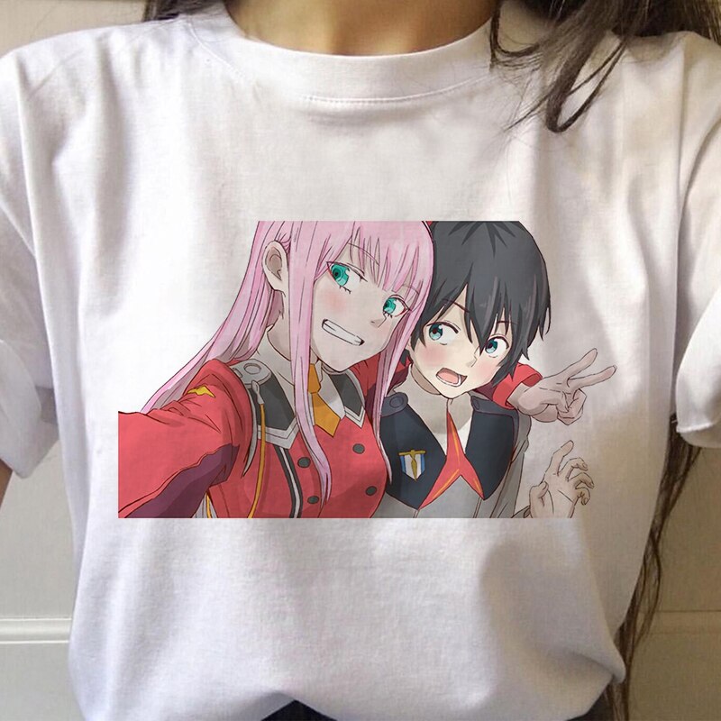 Zero Two's Selfies Smile - DARLING in the FRANXX T-Shirt