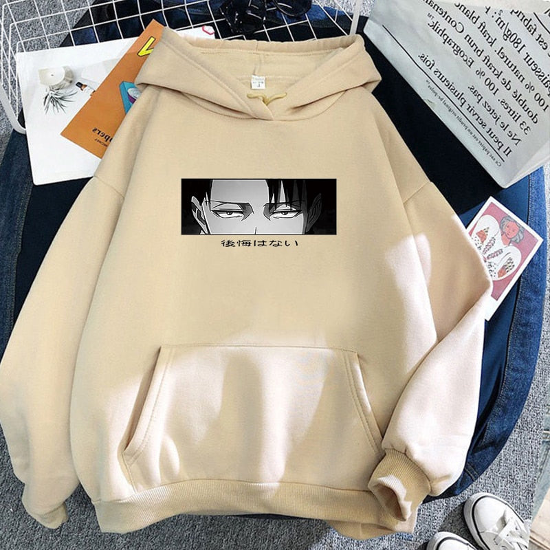 Levi Ackerman Serious Stare Hoodie