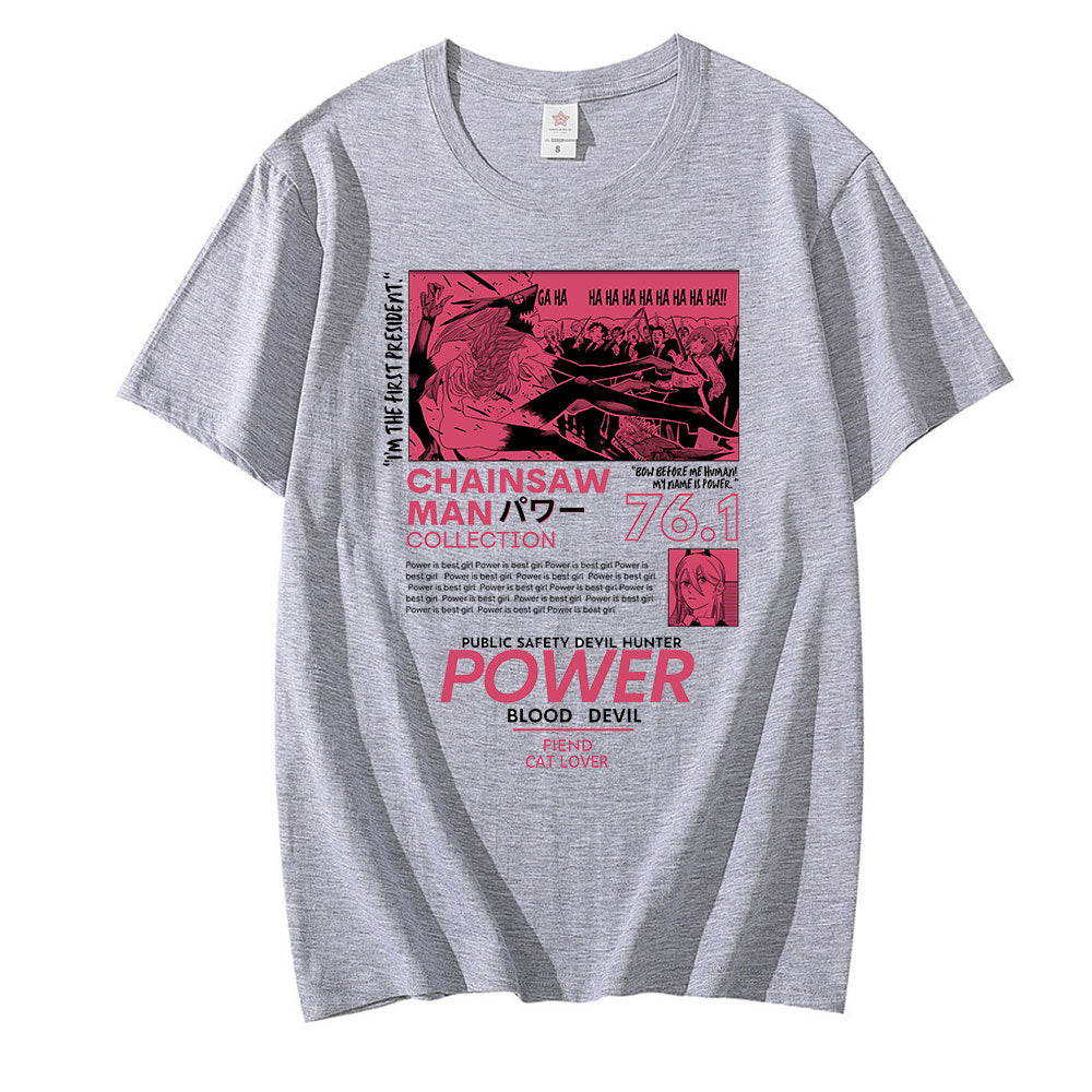 Chainsaw Man Power Style T-Shirt