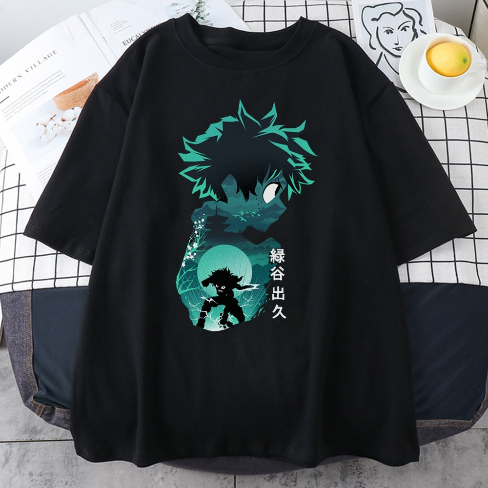 Unleash the hero within with the Deku The Power Within T-Shirt - My Hero Academia. Crafted from comfortable polyester,