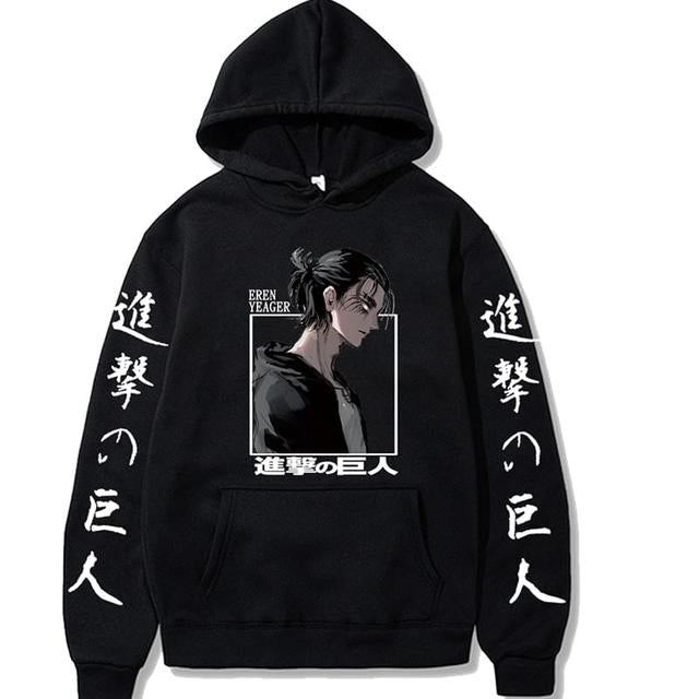 Inspired by Attack On Titan - Eren Yeager Hoodie