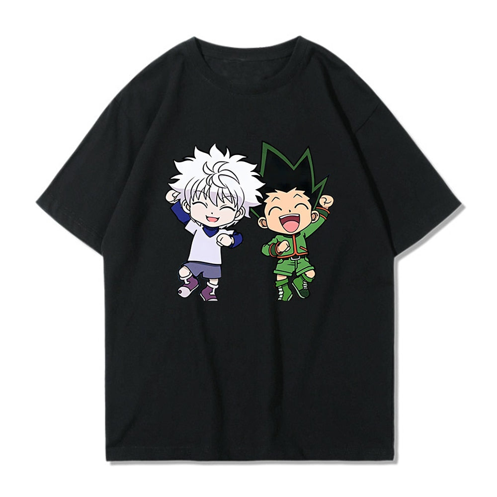 Get inspired with the Hunter X Hunter "Friendly" T-Shirt. This unisex tee offers both comfort and style and is available in Asian sizes from XS to XXL