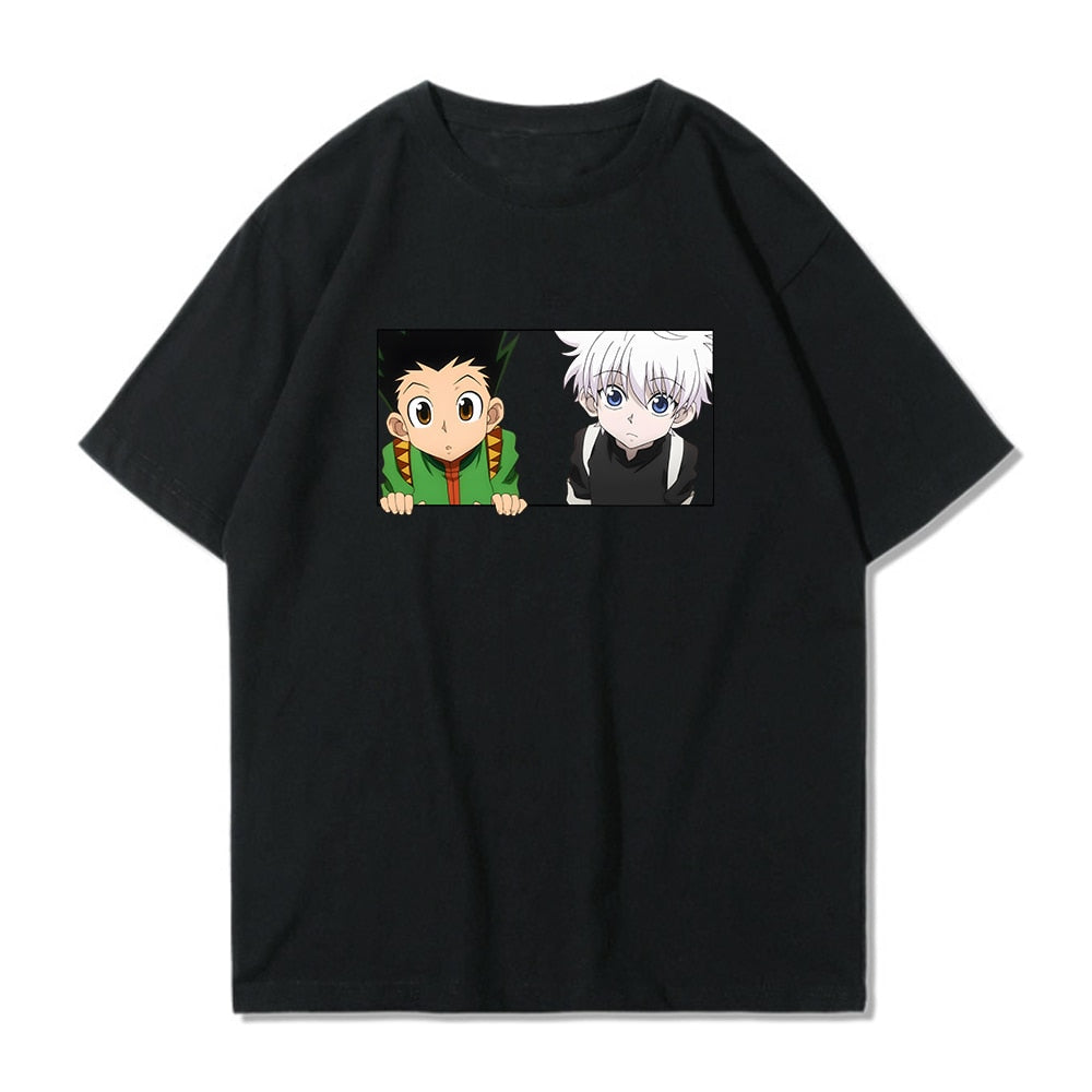 Gon and Killua T-shirt friends anime hunter x hunter