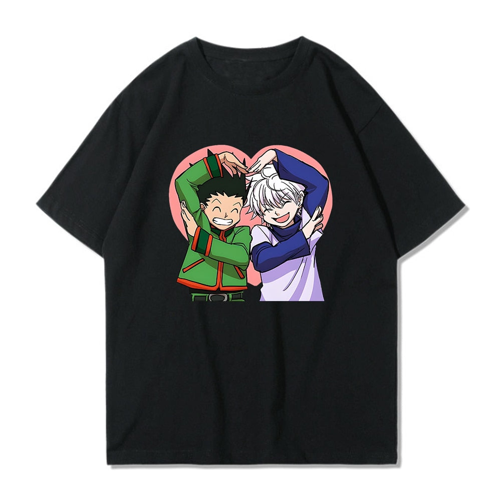Celebrate your soul friends with the Hunter X Hunter "Soul Friends" T-Shirt. This unisex tee offers both comfort and style and is available in Asian sizes from XS to XXL. 