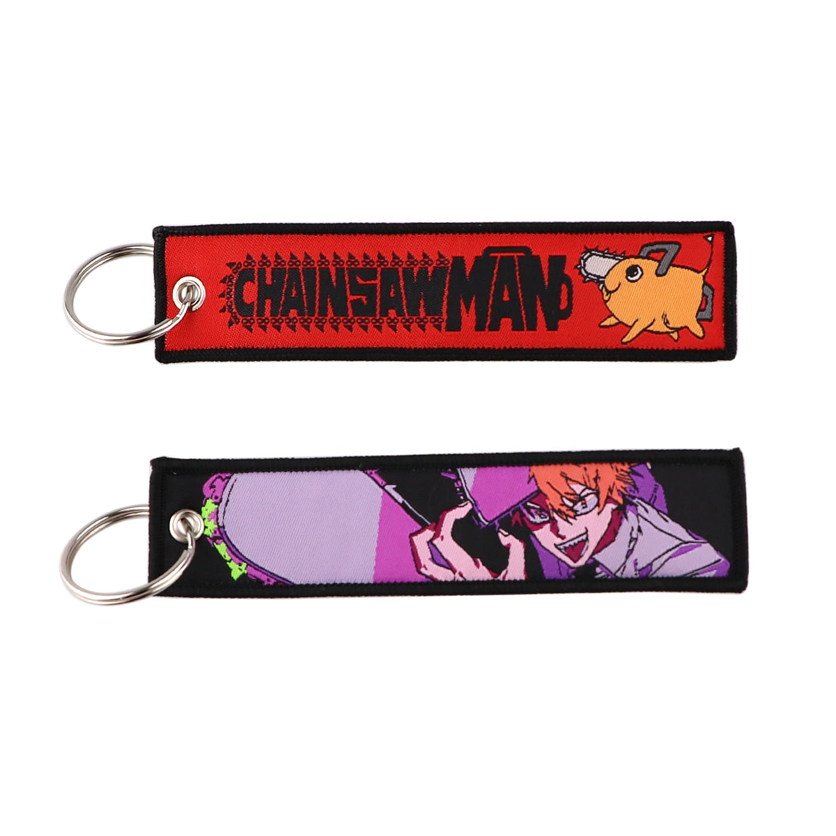 Chainsaw Man - Denji and Pochita Keychain